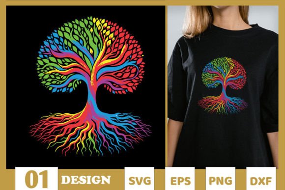 A Brand Designer’s Review of the Tree Life Rainbow Pride Flag SVG