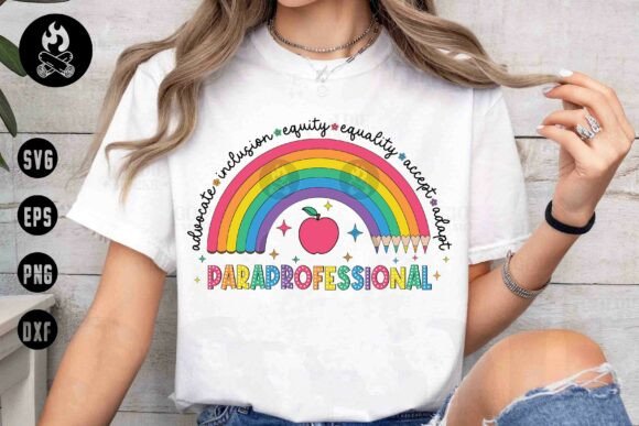 A Designer’s Review: The Paraprofessional Rainbow SVG for T-Shirt Graphics