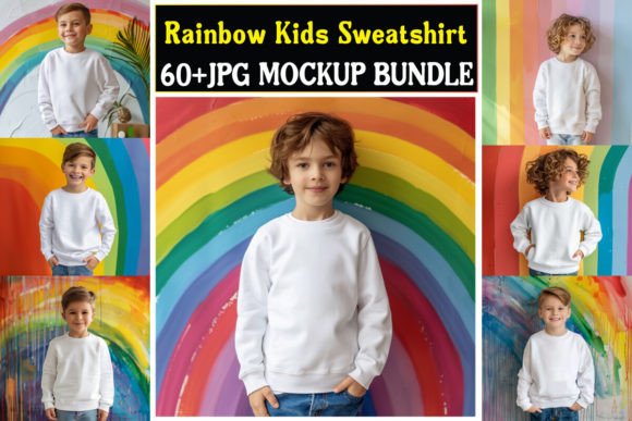 A Practical Review of the Rainbow Kids Sweatshirt Mockup Bundle