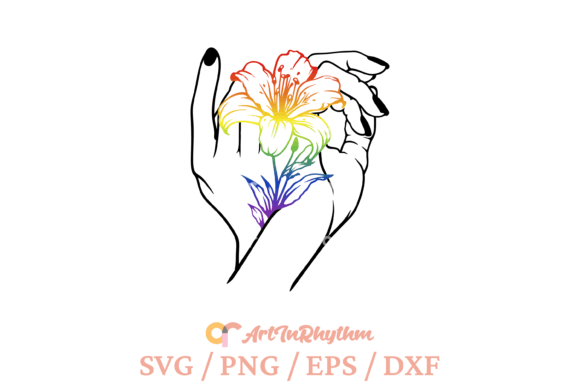 A Review of the Rainbow Lily Graphics for T‑Shirt Designs