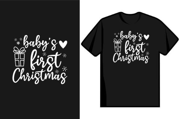 Baby's First Christmas: A Graphic Designer's Review of a T-Shirt Design Asset