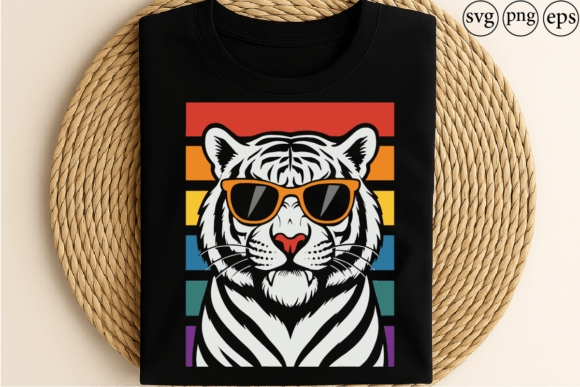 Beyond Cool: A Tiger Graphic for Memorable Merchandise