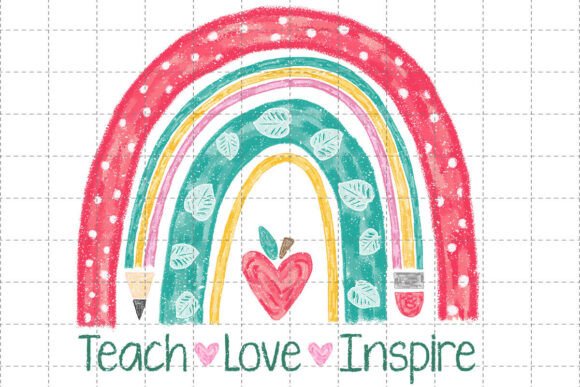 Crafting with Teach Love Inspire: A PNG for Heartfelt Teacher Designs