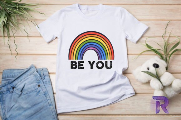 Evaluating Vintage LGBT Rainbow Graphics for T-Shirt Designs