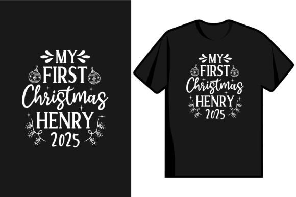 Henry’s Christmas: A Festive Graphic for T-Shirt Designs
