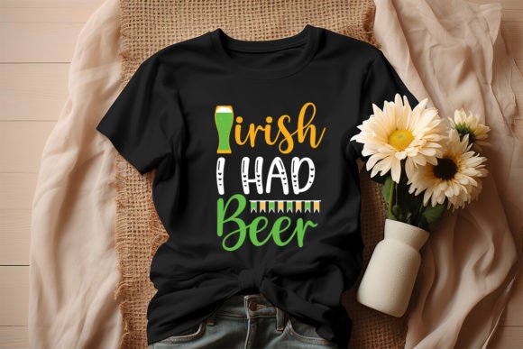 Irish I Had Beer SVG Design for Graphics and T-Shirt Designs