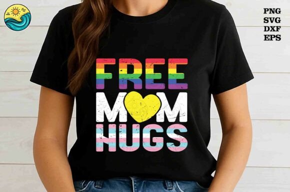 Review: Free Mom Hugs Graphics for T-Shirts & Craft Projects