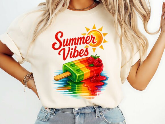 The Summer Vibes Rainbow Popsicle PNG: A Brand Designer's Review